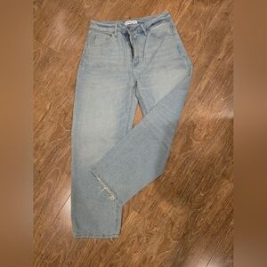 Flying Monkey Sky Blue Barrel Denim Pants